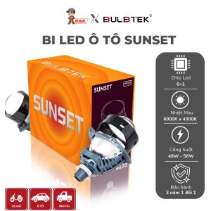 Độ đèn Bi LED Bulbtek SUNSET