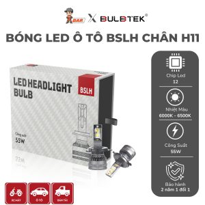 Bóng LED ô tô BSLH chân H11 Bulbtek