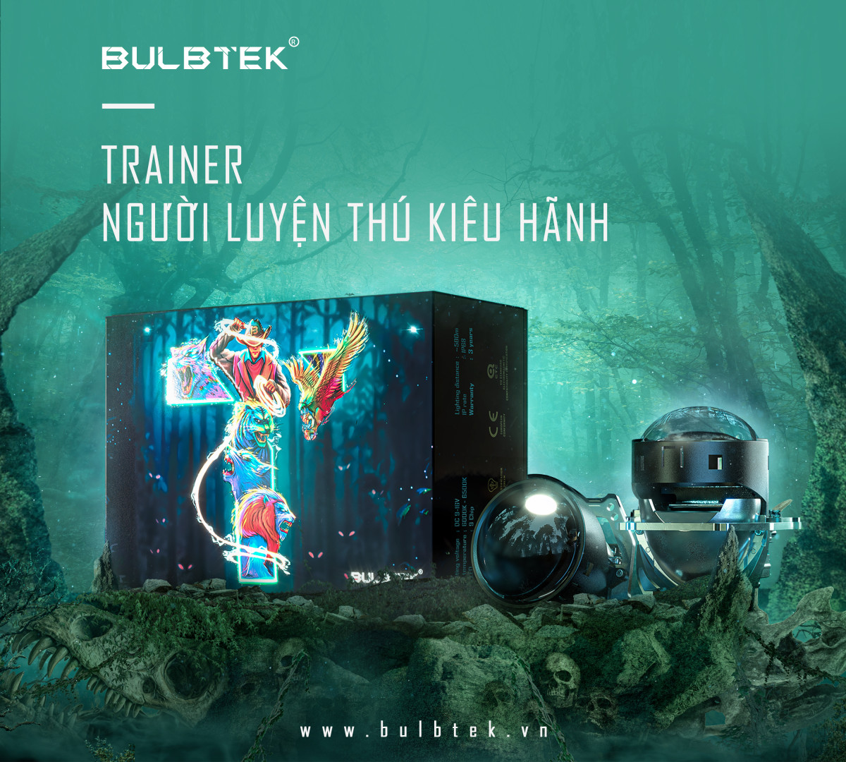 Bi LED Laser Buldtek TRAINER
