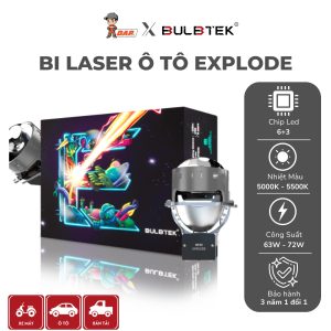 Độ đèn Bi LED Laser Bulbtek EXPLODE