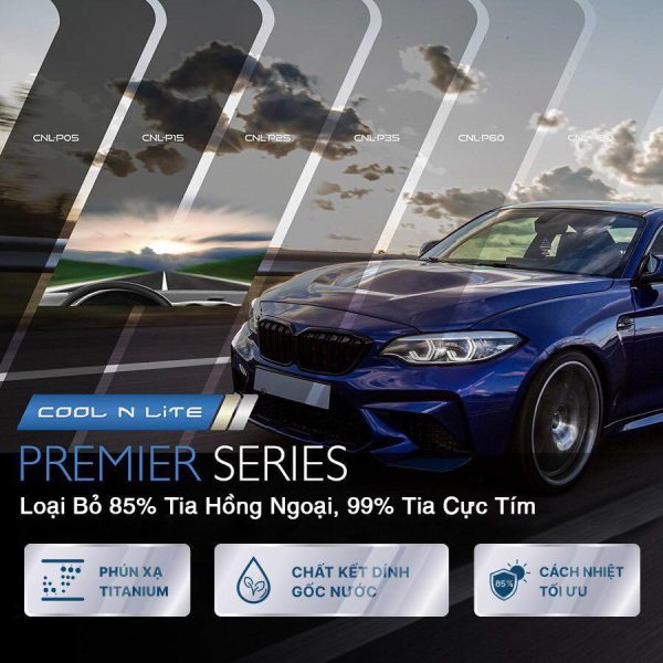 Phim Cách Nhiệt Ô Tô Cool N Lite Premier Series