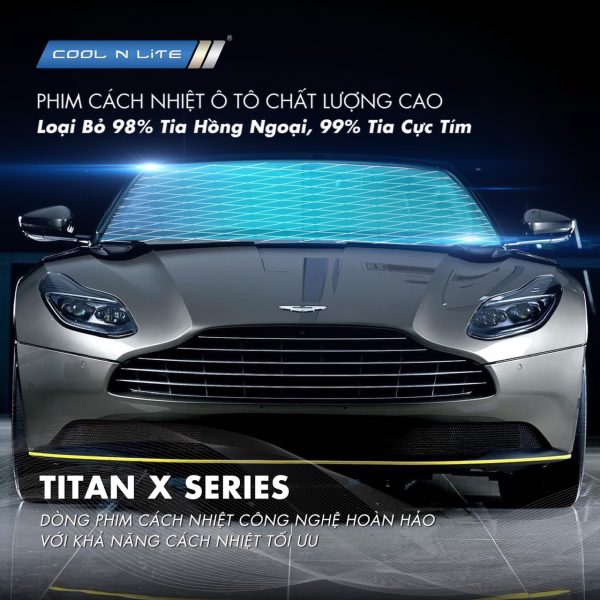 Phim Cách Nhiệt Ô Tô Cool N Lite TiTan X Series
