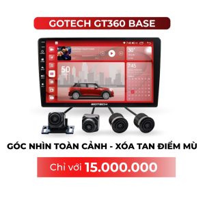 Màn hình ô tô Gotech GT360 Base
