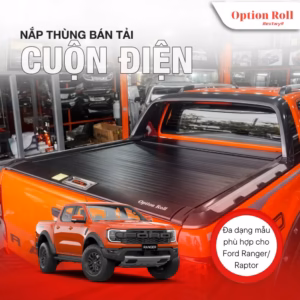 Nắp thùng cuộn điện Option cho Ford Ranger & Ford Raptor