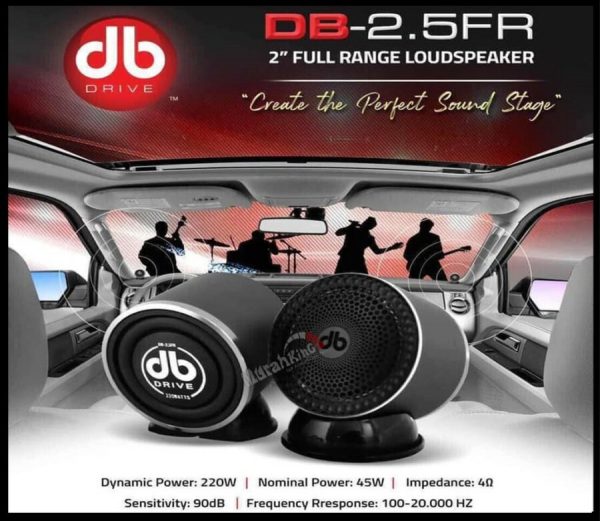 LOA MID FULL-RANGER DB DRIVE 2.5FR