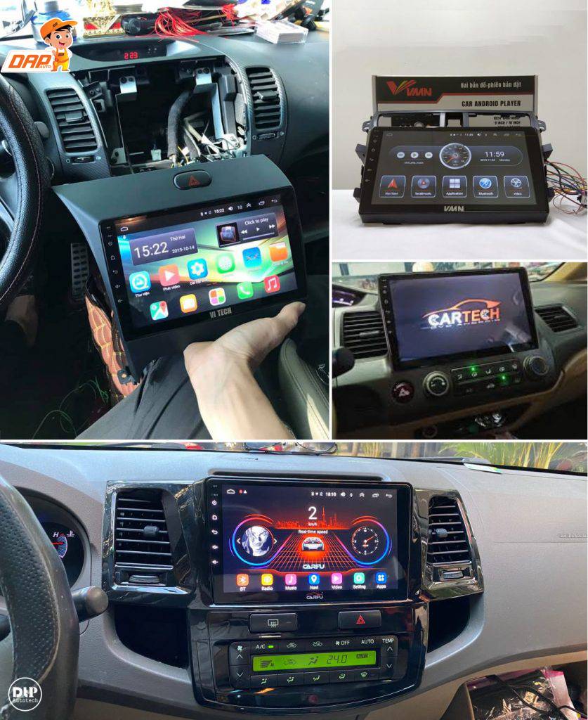 giá màn hình android ô to