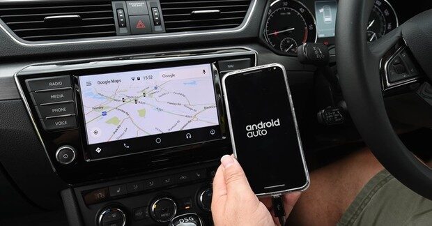 kết nối điện thoại với màn hình android ô tô