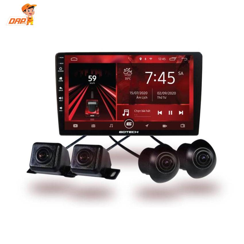 Hướng dẫn sử dụng màn hình ô tô gotech phiên bản GT6 New