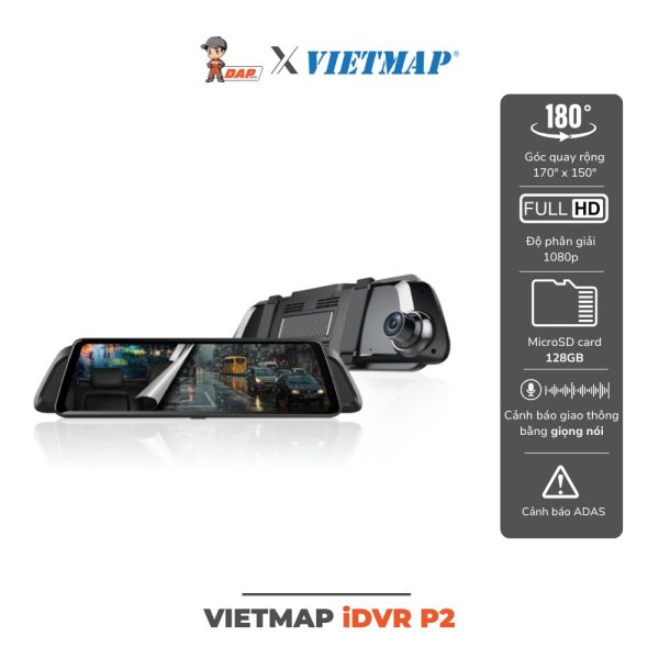 CAMERA HÀNH TRÌNH Ô TÔ VIETMAP iDVR P2