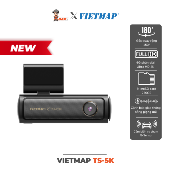 CAMERA HÀNH TRÌNH Ô TÔ VIETMAP TS-5K
