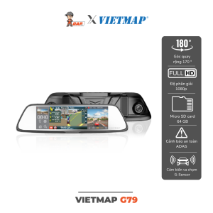 CAMERA HÀNH TRÌNH Ô TÔ VIETMAP G79