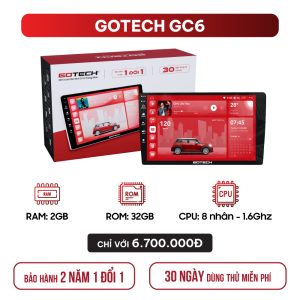 MÀN HÌNH Ô TÔ GOTECH GC6