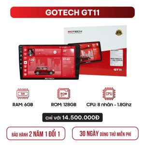 MÀN HÌNH Ô TÔ GOTECH GT11