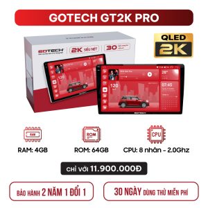 MÀN HÌNH Ô TÔ GOTECH GT2K PRO