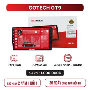MÀN HÌNH Ô TÔ GOTECH GT9