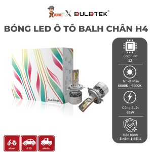 BÓNG LED Ô TÔ BULBTEK BALH CHÂN H4