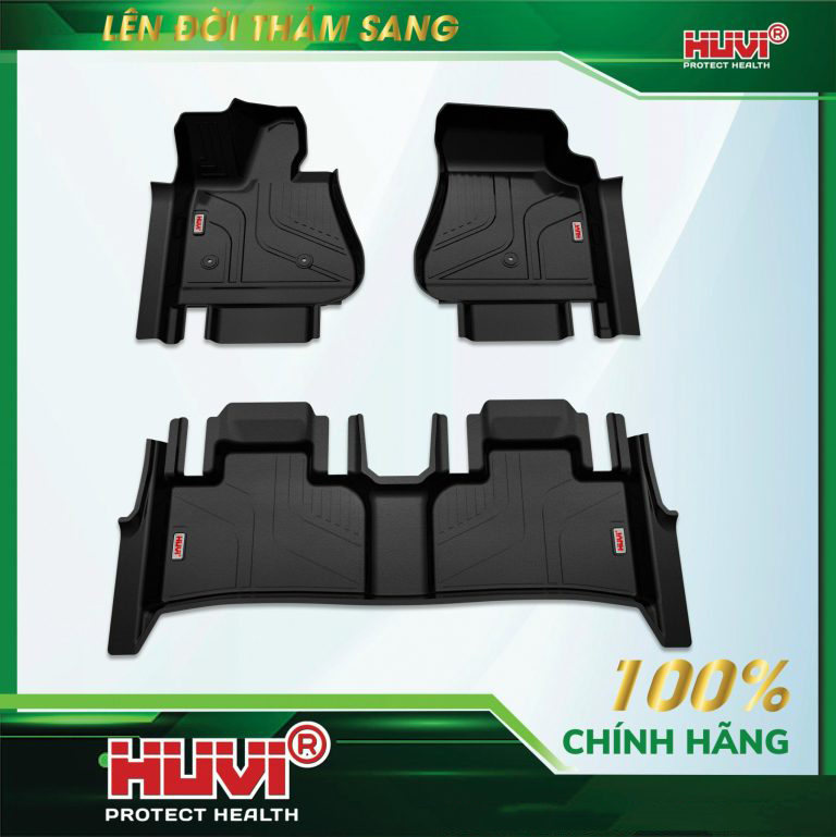 Thảm lót sàn ô tô Huvi Hút 3D Vinfast VF6 2023