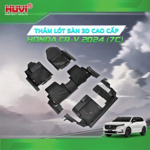 Thảm lót sàn ô tô Hút 3D CRV 2024 7 Chỗ