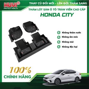 Thảm lót sàn ô tô Hút 3D City 2024