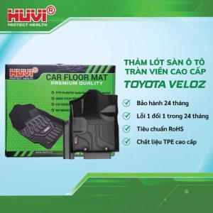 Thảm lót sàn ô tô Hút 3D Veloz 7 Chỗ
