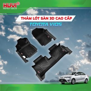 Thảm lót sàn ô tô Hút 3D Yaris Vios 2024