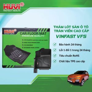 Thảm lót sàn ô tô Hút 3D Vinfast VF5 2023