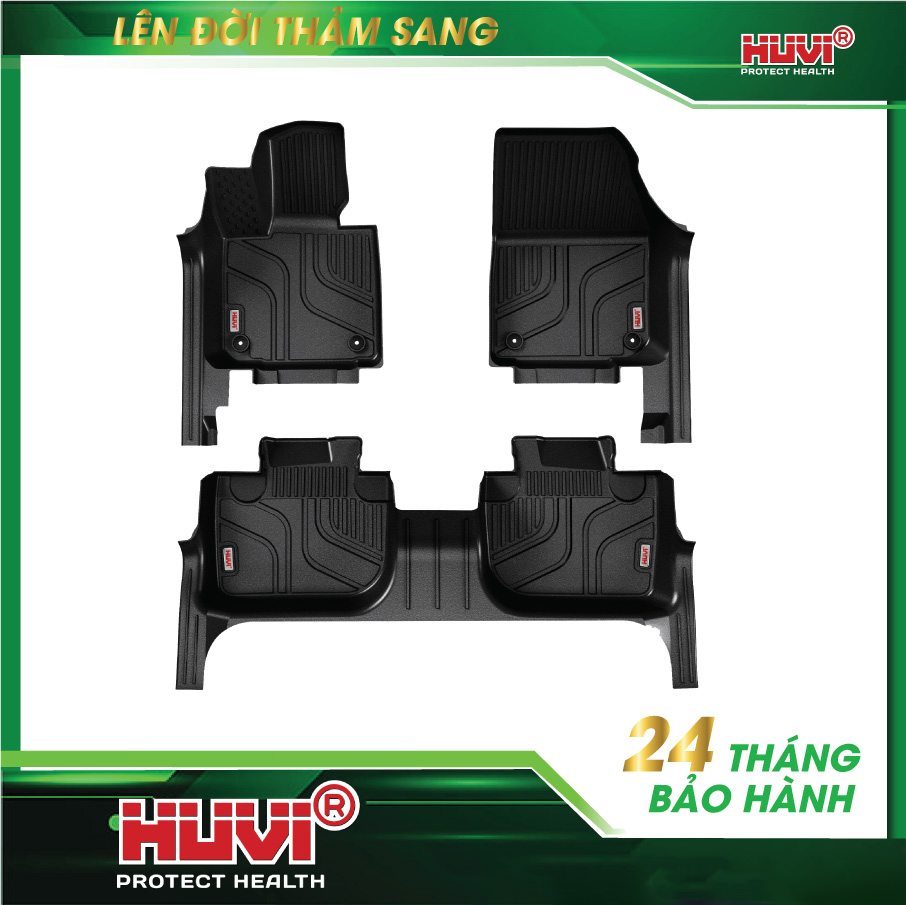 Thảm lót sàn ô tô Huvi Hút 3D Vinfast VF8 2022
