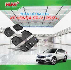 Thảm lót sàn ô tô Đúc 3D CRV 2017 (7 Chỗ)