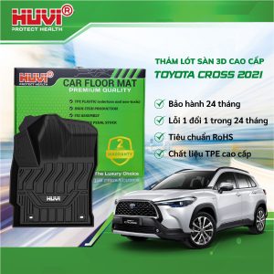 Thảm lót sàn ô tô Đúc 3D Cross 2020