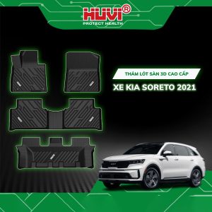 Thảm lót sàn ô tô Đúc 3D Sorento 2021