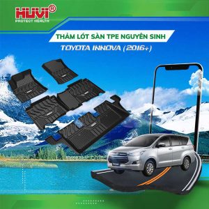 Thảm lót sàn ô tô Đúc 3D Innova 2016 (7 Chỗ)