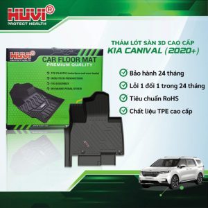 Thảm lót sàn ô tô Hút 3D Carnival 2020