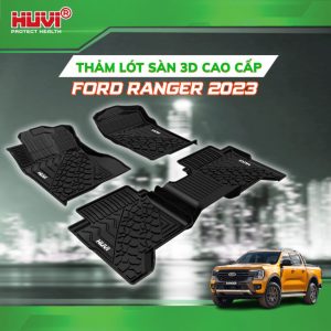 Thảm lót sàn ô tô Đúc 3D Ranger 2023