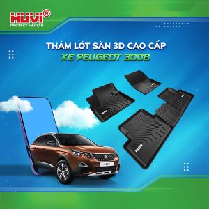 Thảm lót sàn ô tô Đúc 3D Peugeot 3008