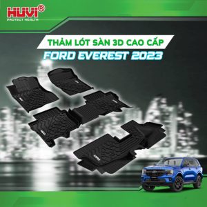 Thảm lót sàn ô tô Đúc 3D Everest 2023