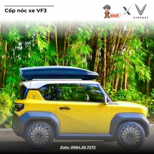 Lắp đặt Cốp Nóc phi thuyền Vinfast VF3