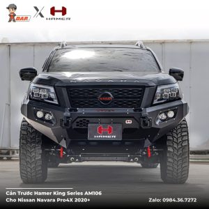Cản Trước Hamer King Series AM106 Cho Nissan Navara Pro4X 2020+