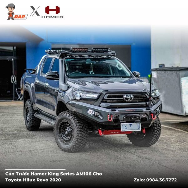 Cản Trước Hamer King Series AM106 Cho Toyota Hilux Revo 2020 (3)
