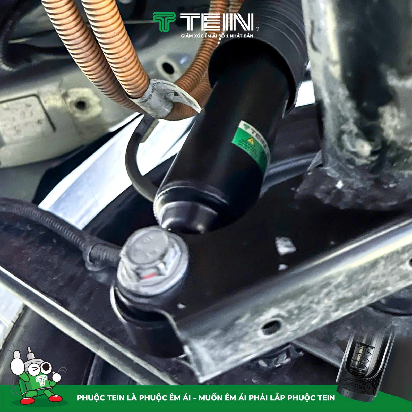 Phuộc xe ô tô TEIN - Sự lựa chọn hoàn hảo cho các bác tài