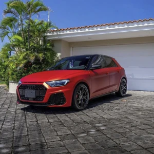Wrap Đổi Màu Xe Ô Tô AUDI Flame Red