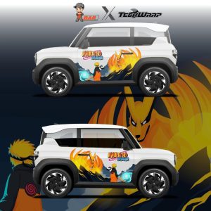 Dán Decal Tem Xe Ô Tô Vinfast Mẫu Naruto