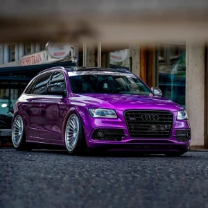 Wrap Đổi Màu Xe Ô Tô BMW Candy Purple