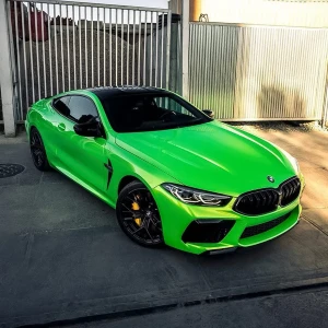 Wrap Đổi Màu Xe Ô Tô BMW Kelly Green