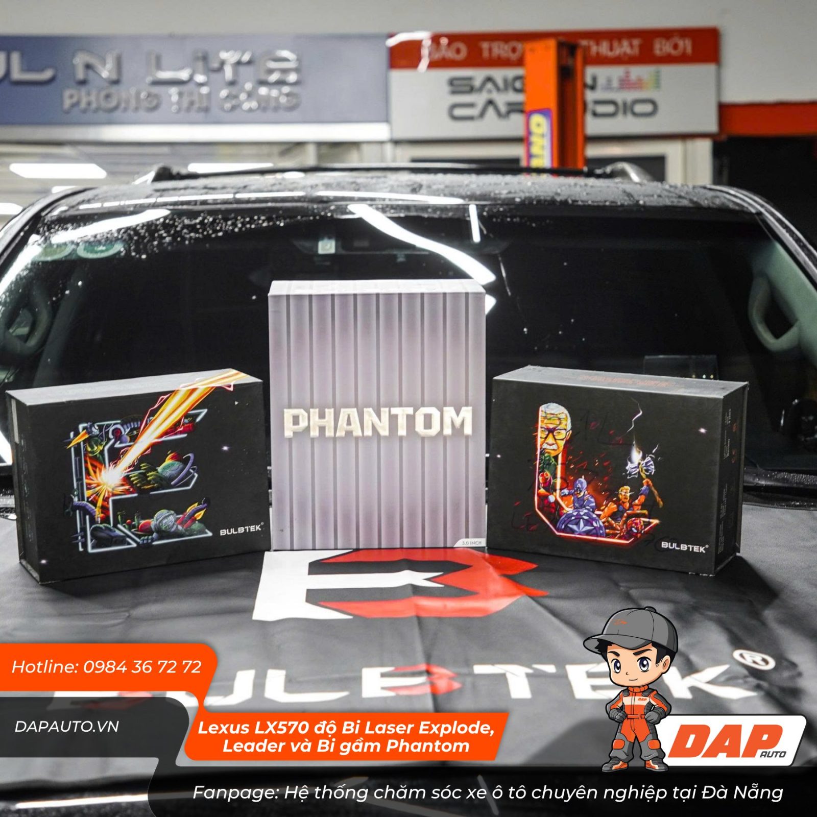 Gợi ý gói độ đèn ô tô Lexus LX570 phù hợp nhất từ Bulbtek 