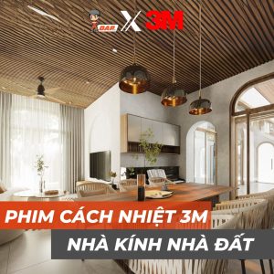 Gói dán Phim Cách Nhiệt Nhà Kính 3M Cho Nhà Đất