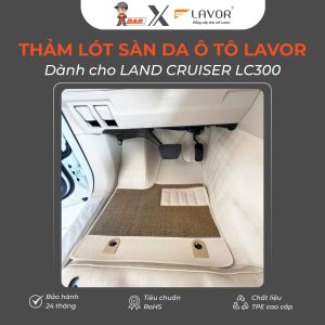 Thảm lót sàn da ô tô Lavor cho LAND CRUISER LC300