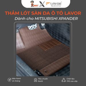 Thảm lót sàn da ô tô Lavor cho MITSUBISHI XPANDER