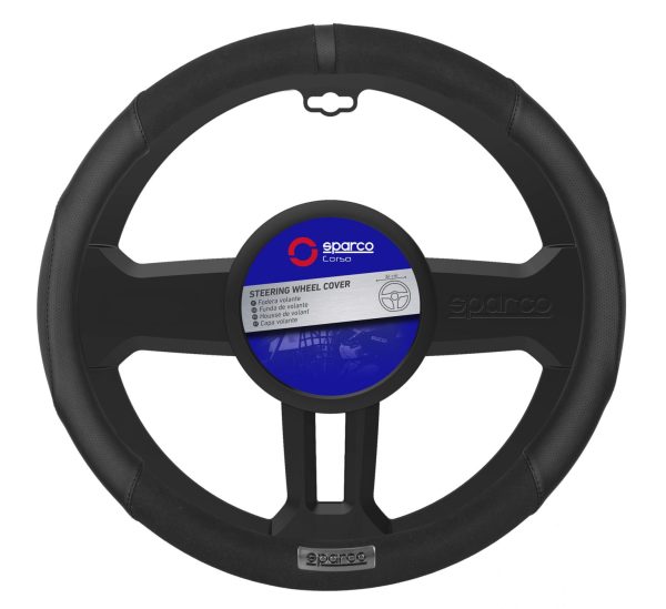Bọc vô lăng sparco ô tô mã SPC103BK