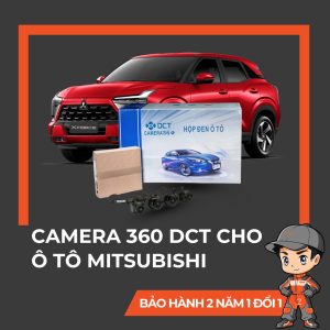 Camera 360 ô tô DCT dành cho xe Mitsubishi