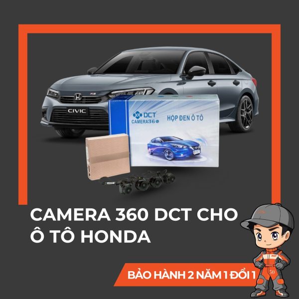 Camera 360 ô tô DCT dành cho xe Honda